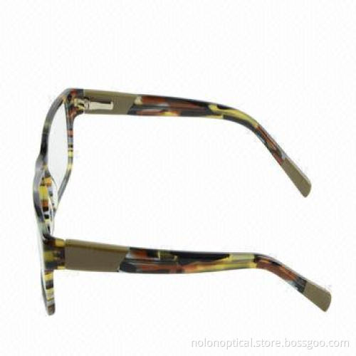 Men's Acetate Optical Eyeglass Frames with Spring Hinge